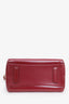 Givenchy Burgundy Leather Small Antigona Top Handle with Strap