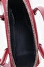 Givenchy Burgundy Leather Small Antigona Top Handle with Strap