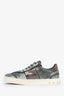 Valentino Grey Ponyhair/Leather Rockstud Sneaker Size 40.5