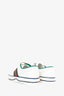 Gucci White Canvas GG Web Sneakers Size 36