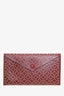 Alaia Red Studded Louise Embellished Envelope Clutch