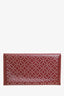 Alaia Red Studded Louise Embellished Envelope Clutch