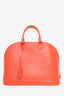 Louis Vuitton 2012 Orange Epi Leather Alma GM