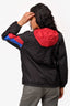 Gucci x Disney Black Nylon Three Little Pigs Embroidered Patch Windbreaker Jacket Size 44 Mens