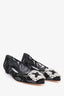 Manolo Blahnik Black Lace Hangisi Flats Size 36