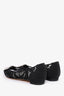 Manolo Blahnik Black Lace Hangisi Flats Size 36