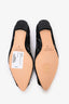 Manolo Blahnik Black Lace Hangisi Flats Size 36