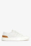 Hermes White Leather 'Deep' Sneakers Size 36