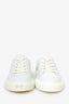 Hermes White Leather 'Deep' Sneakers Size 36