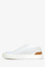 Hermes White Leather 'Deep' Sneakers Size 36