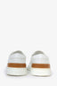 Hermes White Leather 'Deep' Sneakers Size 36