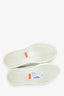 Hermes White Leather 'Deep' Sneakers Size 36