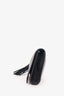 Gucci Black Leather 'GG' Soho Tassel Clutch