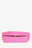 Jacquemus Pink Leather 'Le Carinu' Shoulder Bag