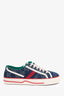 Gucci Navy Blue GG Canvas Tennis 1977 Sneakers Size 35