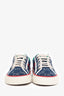 Gucci Navy Blue GG Canvas Tennis 1977 Sneakers Size 35