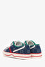 Gucci Navy Blue GG Canvas Tennis 1977 Sneakers Size 35