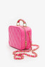 Pre-Loved Chanel™ Pink Patent Leather Vanity Case