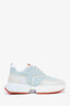 Hermès Light Blue/White Chunky Sneakers Size 37.5