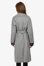 Weekend Max Mara Grey Wool Belted Coat Size 6