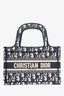 Christian Dior 2020 Blue Oblique Mini Book Tote