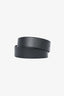 Gucci Black Leather GG Pearl Marmont Belt Size 75