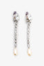 Miu Miu Crystal Drop Earrings