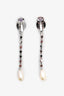 Miu Miu Crystal Drop Earrings