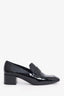 Burberry Black Patent Leather Loafer Size 40