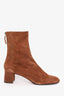 Aquazzura Brown Suede Saint Honore Boots Size 40.5