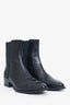 Loewe Black Leather Chelsea Boots Size 40