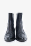 Loewe Black Leather Chelsea Boots Size 40