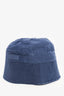 Jacquemus Navy Logo Bucket Hat Size 58