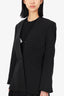 Jonathan Simkhai Black Allie Lace-trim Blazer Size 10