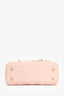 Christian Dior Light Pink Lambskin Small Lady Dior Top Handle