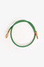 Hermès Green Glenan Double Tour Bracelet