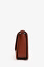 The Row Brown Calfskin Front Clasp 'Sofia 8.75' Shoulder Bag