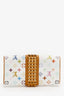 Louis Vuitton White Multicolour Monogram Courtney Clutch Bag