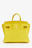 Hermés Lime Green Swift Leather Birkin 25