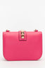 Valentino Pink Small Rockstud Glam Lock Bag