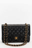 Pre-Loved Chanel™ Black Caviar Leather Jumbo Classic Double Flap