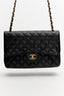 Pre-Loved Chanel™ Black Caviar Leather Jumbo Classic Double Flap