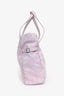 Pre-Loved Chanel™ 2002-03 Pink Canvas Travel Ligne Tote