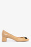 Salvatore Ferragamo Nude/Black Vera Heels Size 40