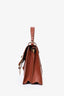 Chloe Brown Leather Aby Lock Bag