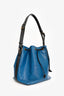 Louis Vuitton Blue Epi Leather Petit Noe Bucket Bag