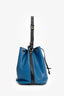 Louis Vuitton Blue Epi Leather Petit Noe Bucket Bag