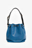 Louis Vuitton Blue Epi Leather Petit Noe Bucket Bag