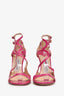 Jimmy Choo Fuchsia Strappy Open Toe Heels Size 36