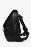 Gucci Black Canvas Web Detail Flap Techno 2 in 1 Backpack